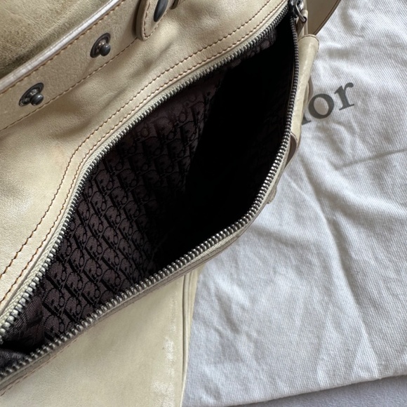 **AUTHENTIC** Dior Gaucho Saddle Bag - Picture 7 of 16